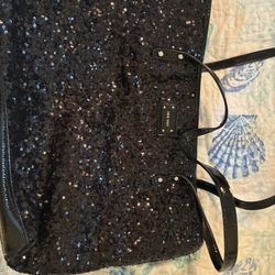 Nine West Sequin black Purse