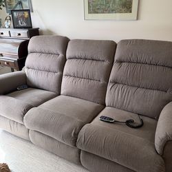 3-seat La-Z-Boy power reclining sofa