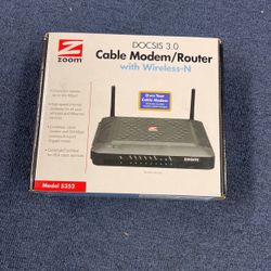 Zoom Cable/Router - Model 5352 with Wireless -N
