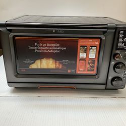 Breville - Joule 1.0 Cubic Ft Oven Air Fryer Pro - Black Stainless Steel #918