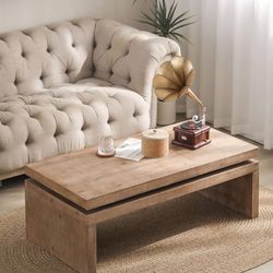 Wooden Coffee Table for Living Room