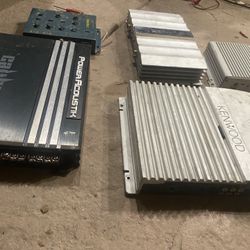 Car Audio 4 Ch Amplifiers