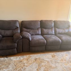 Ashley recliner set