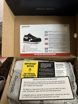 Reebok Steal Toe Work Shoes