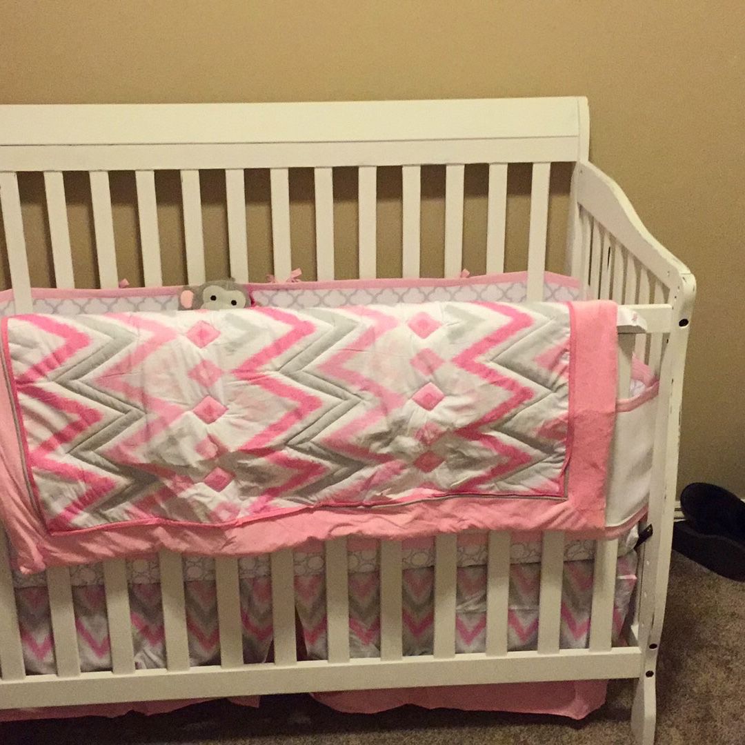 Crib, Mattress, And Changing Table