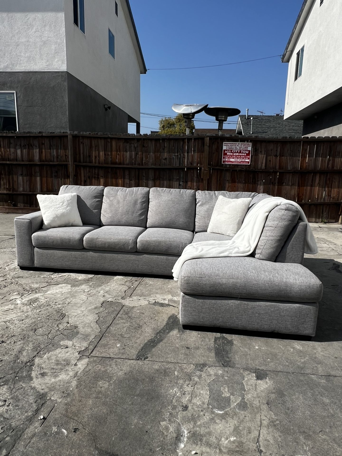 Light Grey Sofa Sectional