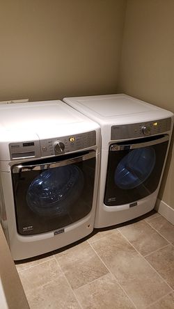 Maytag dryer and washer