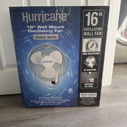 Hurrican wall fan