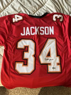 D Jackson Tampa Bay Bucs Signed Jersey