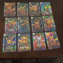 Pokémon Pikachu Cosplay Cards! 