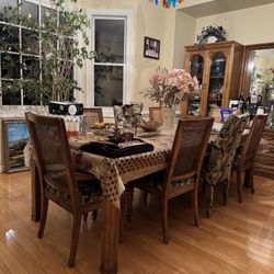 Elegant Dining Set with Wardrobe!