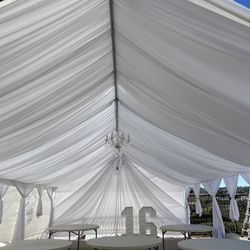 Carpa Decoración mesas Y Sillas