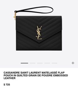 SAINT LAURENT wristlet