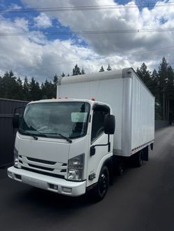 2016 Isuzu NPR HD 5.2 Turbo Diesel Box Truck 17.5ft Box With LiftGate