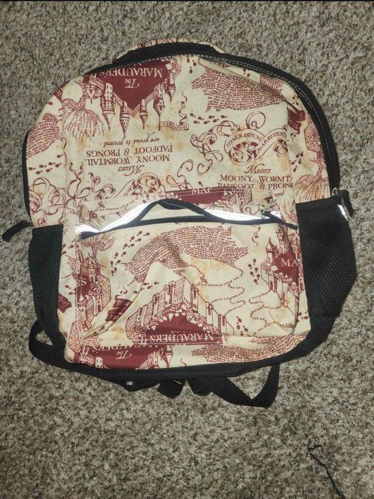 Harry Potter Mauraders Map Backpack Student