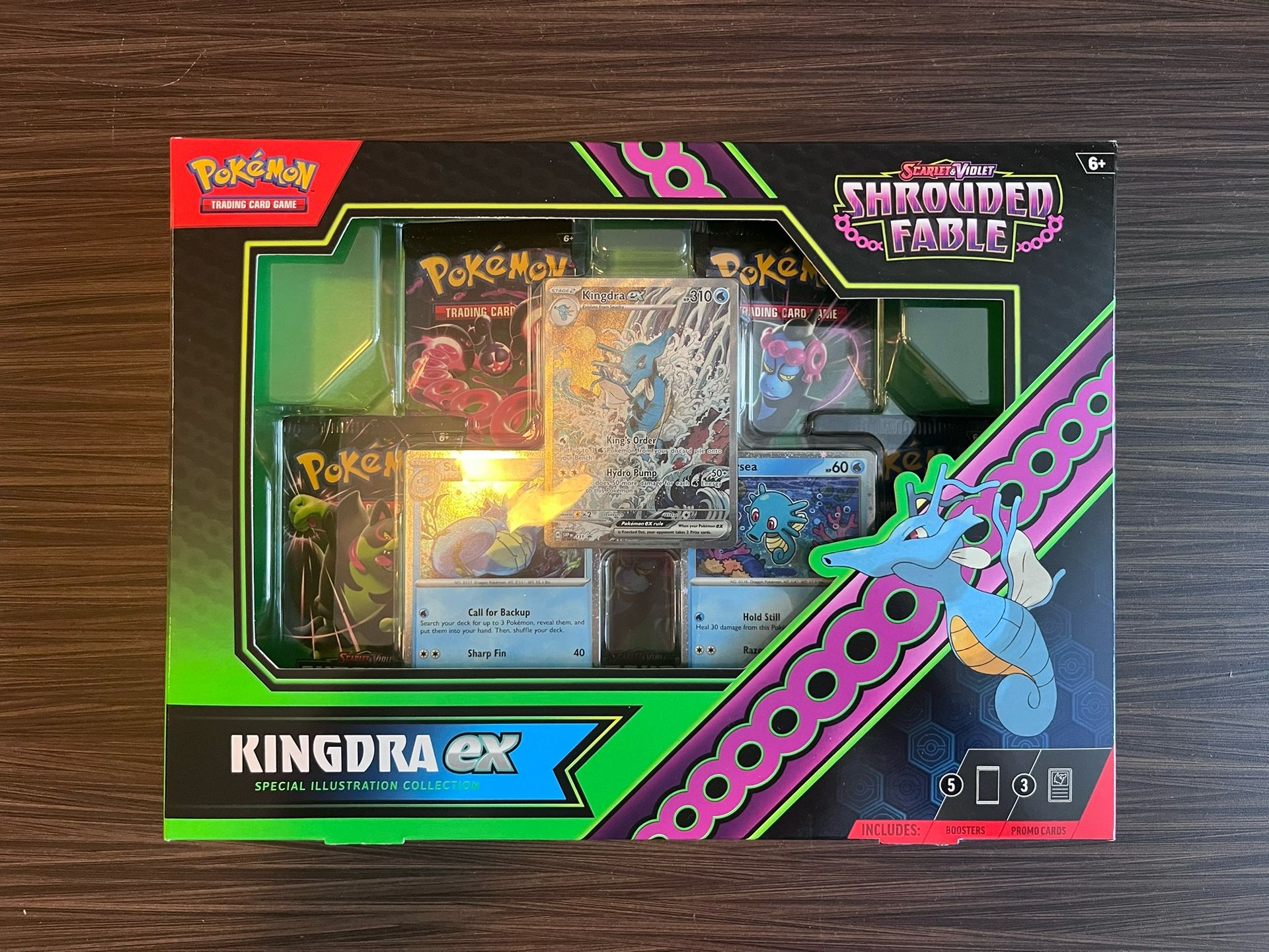 Pokémon Kingdra Ex Special Illustration Box