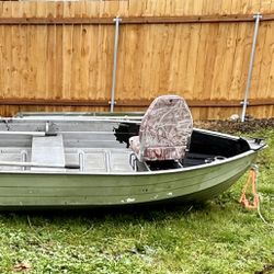 12’ Aluminum Row Boat