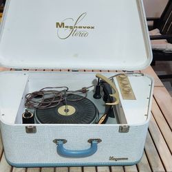 Vintage Magnavox Record Player
