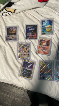 Pokemon cards, looking to trade but will take cash