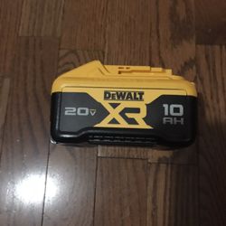 Dewalt Xr10.ah Battery Brand New  $100 Firm 