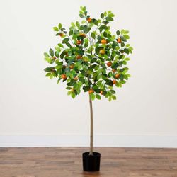 Artificial Tangerine Tree