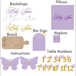 Event Decor Mock up