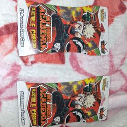 Two Packs Unopened My Hero Academia  Asking 20$ For Both 