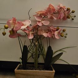 Artificial Plant, Orchid Pink, Used