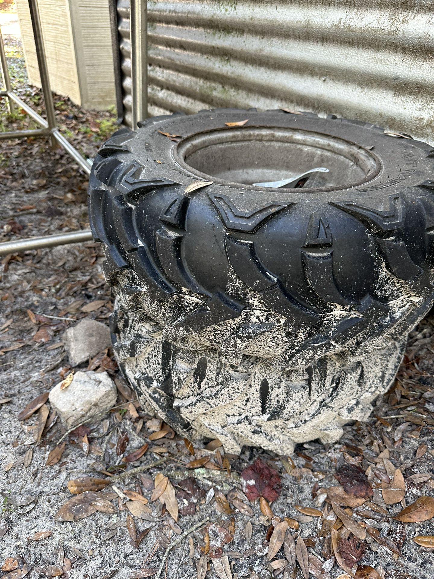 25x10x12 Atv Mud Tires. 4x110mm Wheels. 