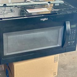 Whirlpool Microwave, Black 