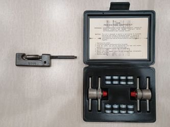 Robinair 12458 process tube adapter kit and Robinair 12396 pinch off tool set