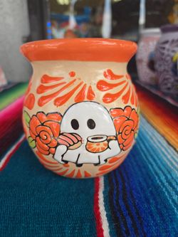 Tasa michoacana halloween ($15)tel (contact info removed)