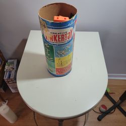 Vintage Creative Educational Tinker Toys Construction Set Master Builder Set