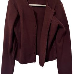 Cardigan button up