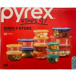 Brand New Pyrex Simply Store Food Storage Set