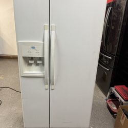 Roper Side by Side Refrigerator 