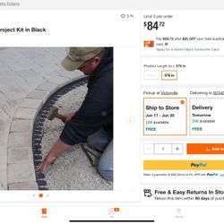 Hi everyone we available  two boxes retail $183 this new in box  we this two boxes new for only $140 dls  Proflex 48 ft. Paver Edging Project Kit in B