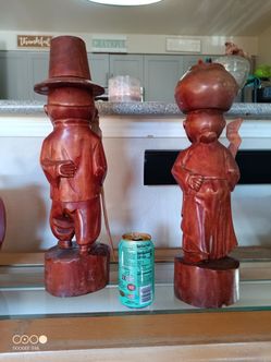Wooden Statues.