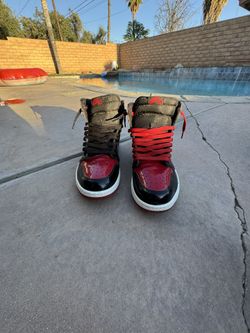 Patent Bred Jordan 1