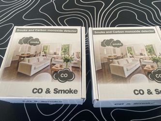Carbon monoxide smoke detector