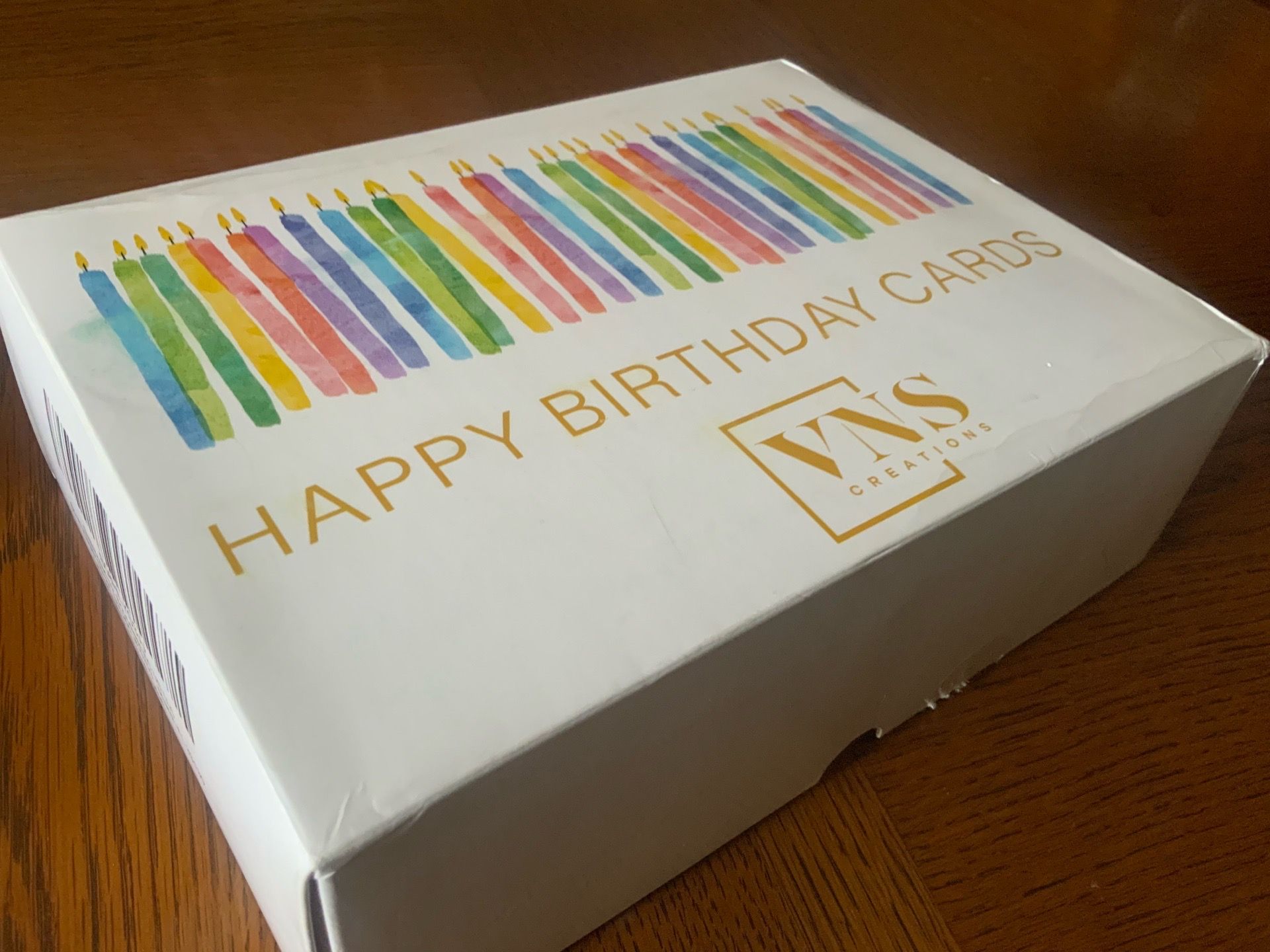 VNS Creations 100 Pack 4x6 Happy Birthday Cards Bulk with Envelopes & Stickers - Boxed, Blank Inside, Variety, Office Party - Assorted Birthday Greeti