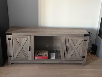 Table and shelves