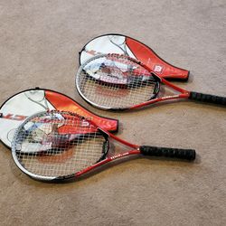 Wilson Titanium tennis rackets