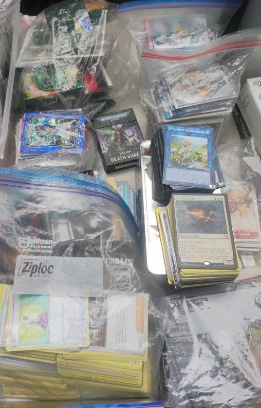 Pokemon MTG Yu-Gi-Oh Football Cards