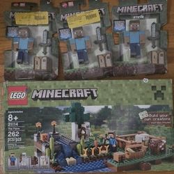LEGO Minecraft 21114 The Farm + Steve Action Figures