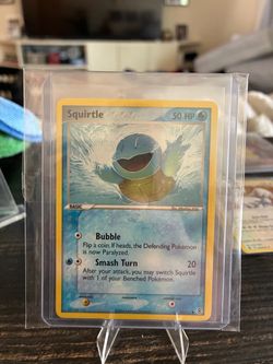 Squirtle Pokemon Card 83/112 Holo 2004