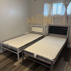 Bed And Mattress Twin 