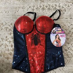 Halloween Adult Spider-Man Corset