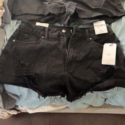 Black Forever 21 Jean Shorts Size31