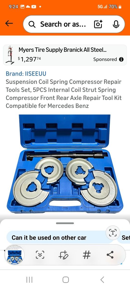 Spring Compression  Tool